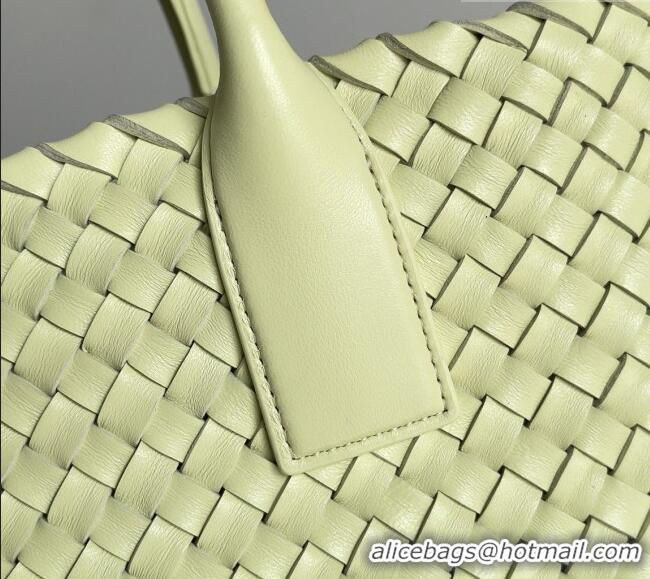 Best Product Bottega Veneta Medium Cabat Tote Bag 32cm in Intrecciato Leather BV040205 Light Yellow 2026