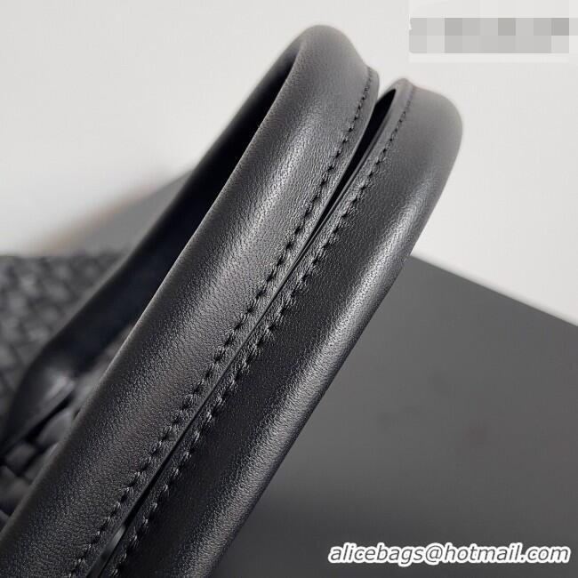 Best Price Bottega Veneta Medium Cabat Tote Bag 32cm in Intrecciato Leather BV040205 Black 2026