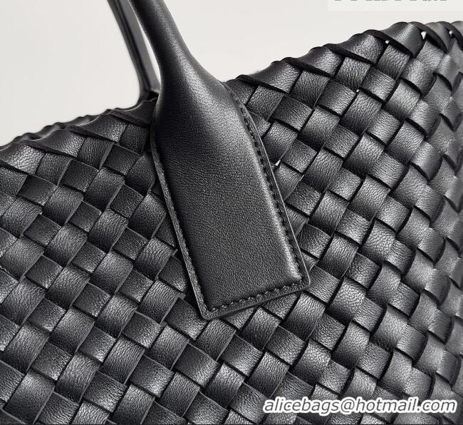 Best Price Bottega Veneta Medium Cabat Tote Bag 32cm in Intrecciato Leather BV040205 Black 2026