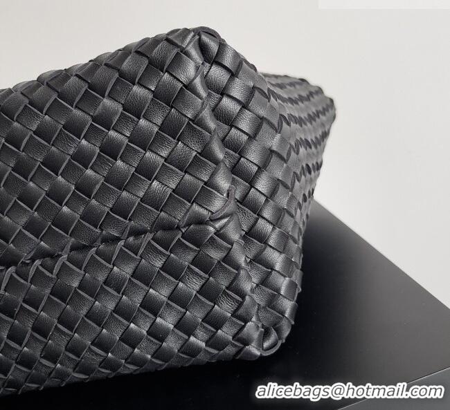 Best Price Bottega Veneta Medium Cabat Tote Bag 32cm in Intrecciato Leather BV040205 Black 2026