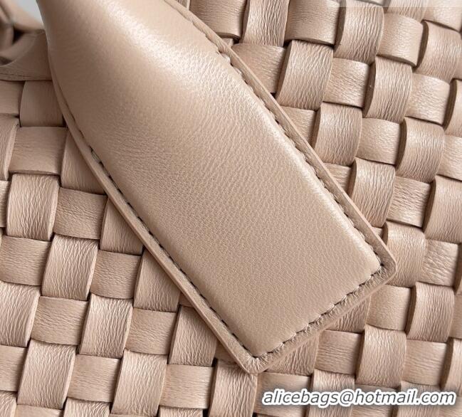 Top Design Bottega Veneta Medium Cabat Tote Bag 32cm in Intrecciato Leather BV040205 Nude Pink 2026