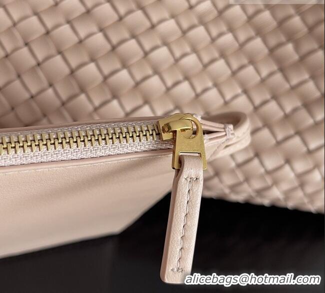 Top Design Bottega Veneta Medium Cabat Tote Bag 32cm in Intrecciato Leather BV040205 Nude Pink 2026
