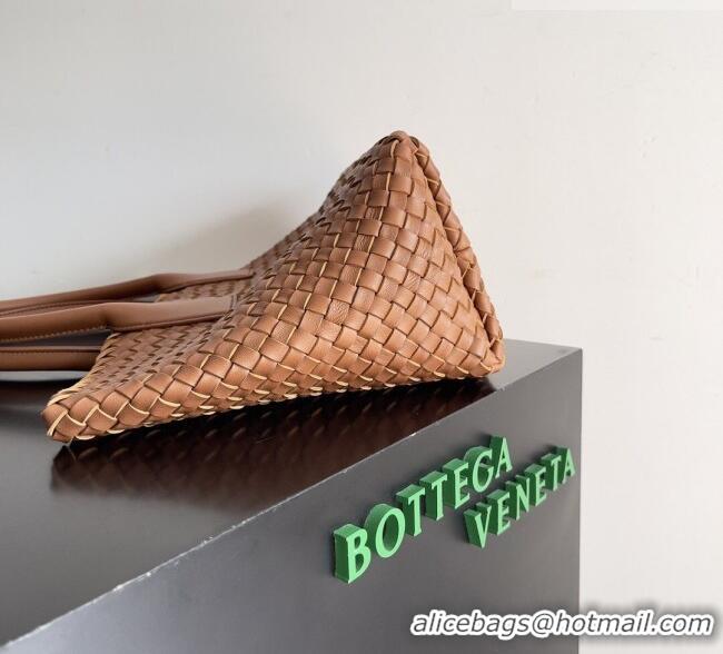 Luxury Cheap Bottega Veneta Medium Cabat Tote Bag 32cm in Intrecciato Leather BV040205 Gold Brown 2026
