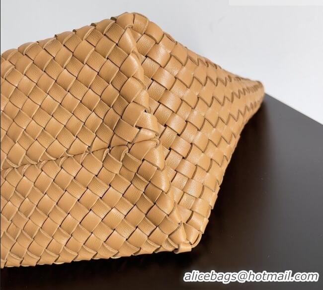 Good Taste Bottega Veneta Medium Cabat Tote Bag 32cm in Intrecciato Leather BV040205 Light Brown 2026