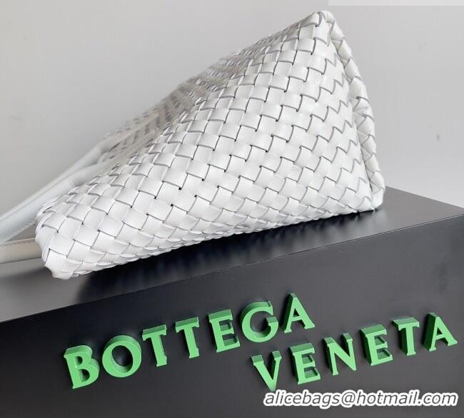 Well Crafted Bottega Veneta Medium Cabat Tote Bag 32cm in Intrecciato Leather BV040205 White 2026