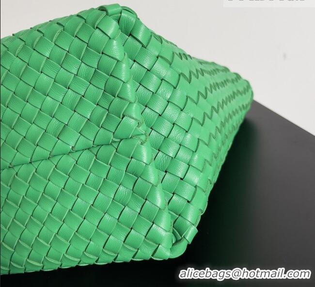 New Cheap Bottega Veneta Medium Cabat Tote Bag 32cm in Intrecciato Leather BV040205 Green 2026