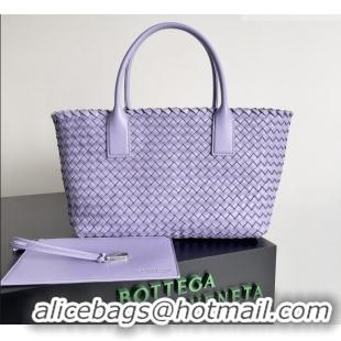 Luxury Cheap Bottega Veneta Medium Cabat Tote Bag 32cm in Intrecciato Leather BV040205 Purple 2026