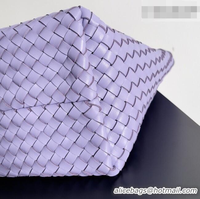 Luxury Cheap Bottega Veneta Medium Cabat Tote Bag 32cm in Intrecciato Leather BV040205 Purple 2026