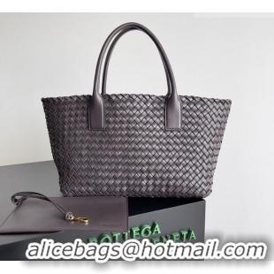 Buy Discount Bottega Veneta Medium Cabat Tote Bag 32cm in Intrecciato Leather BV040205 Dark Brown 2026