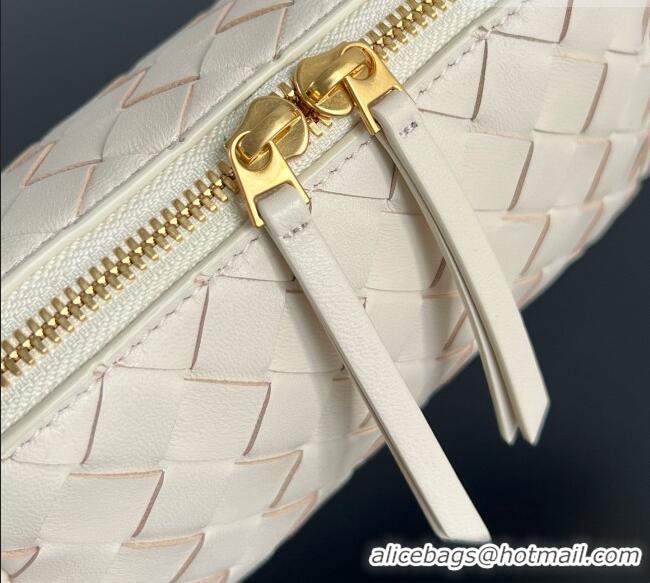 Good Looking Bottega Veneta Heart Intrecciato Leather Concert Pouch Mini Bag 794258 White 2026