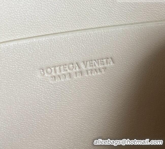 Good Looking Bottega Veneta Heart Intrecciato Leather Concert Pouch Mini Bag 794258 White 2026