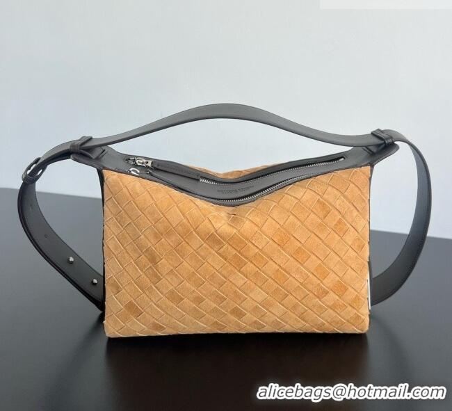 Market Sells Bottega Veneta Tribeca Bag in Intrecciato Suede Leather 836016 Brown 2026
