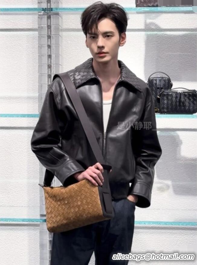 Market Sells Bottega Veneta Tribeca Bag in Intrecciato Suede Leather 836016 Brown 2026