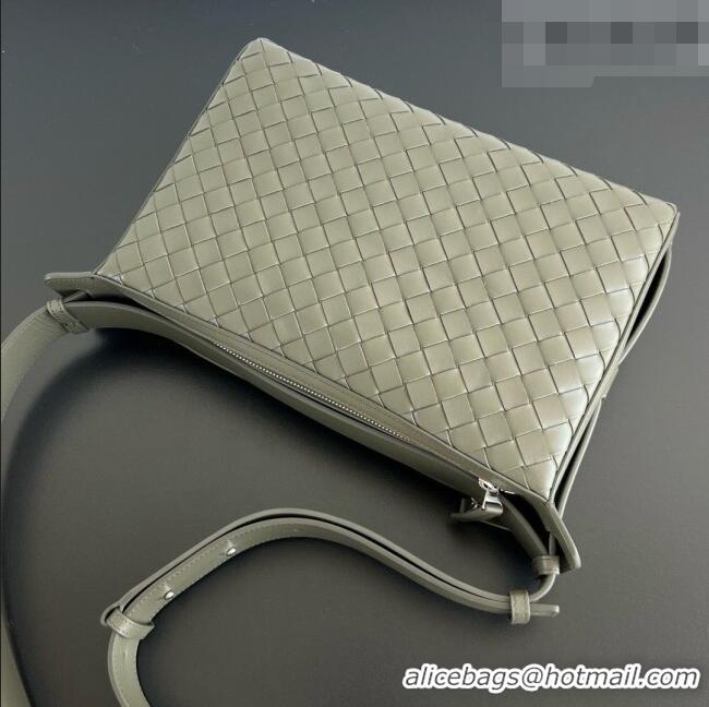 Luxury Cheap Bottega Veneta Tribeca Bag in Intrecciato Leather 836016 Green 2026