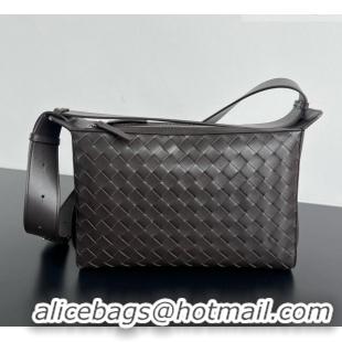 Free Shipping Bottega Veneta Tribeca Bag in Intrecciato Leather 836016 Chocolate Brown 2026
