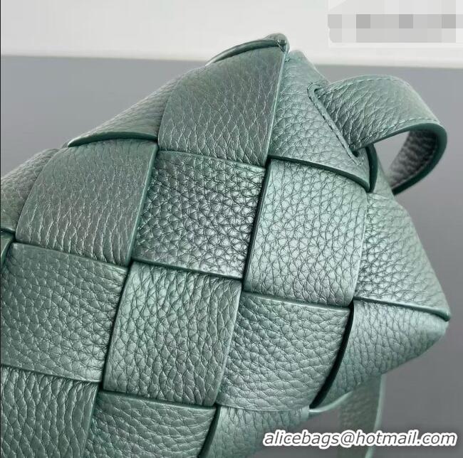Most Popular Bottega Veneta Men's Diago Belt Bag in Intrecciato Grained Leather 805773 Green 2026