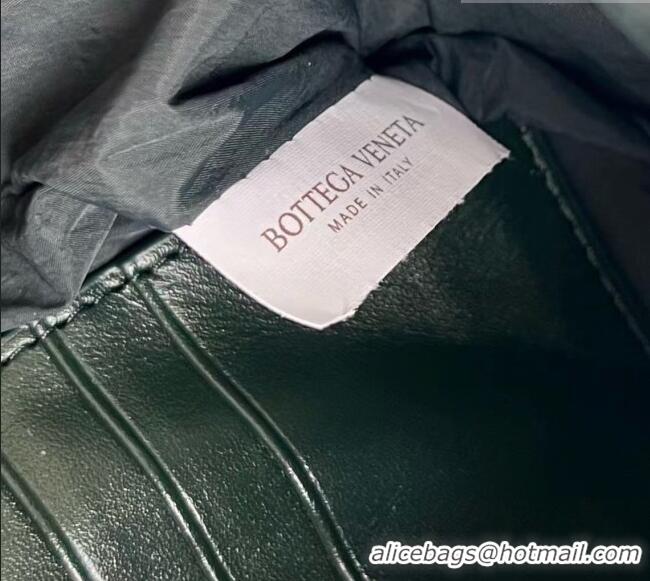 Well Crafted Bottega Veneta Mens Intrecciato Prism Pouch in Intrecciato Leather 795712 Green 2026