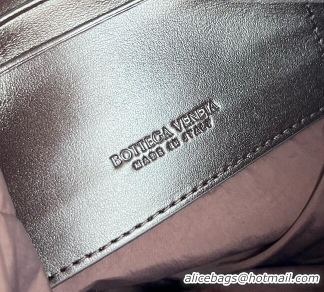 Shop Discount Bottega Veneta Men's Intrecciato Prism Pouch in Intrecciato Leather 795712 Chocolate Brown 2026