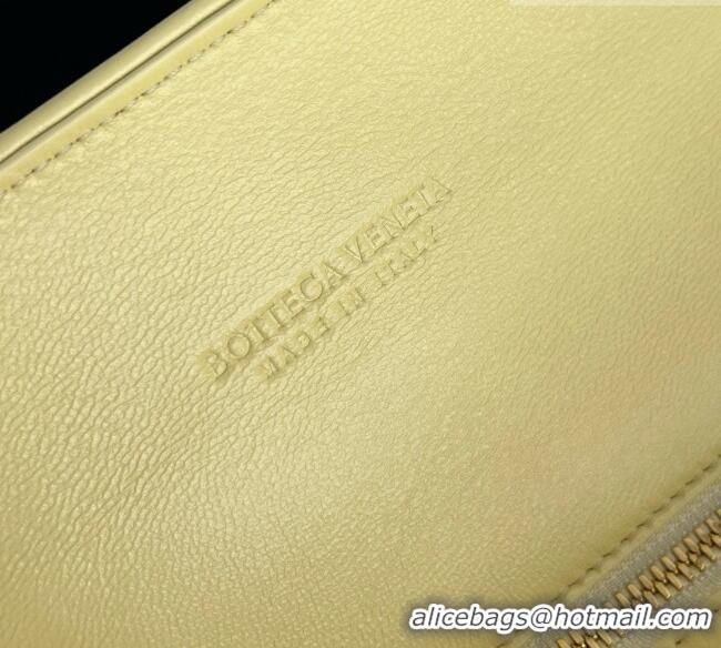 Luxury Cheap Bottega Veneta Barbara Tote Bag in Intrecciato Leather 868327 Yellow 2026