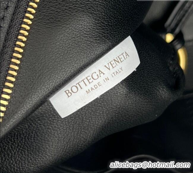 Grade Design Bottega Veneta Andiamo Boat Pouch in Intrecciato Leather 876344 Black 2026