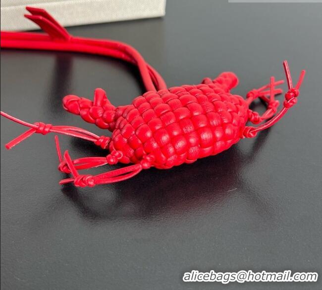 Buy Inexpensive Bottega Veneta Crab Charm 876855 Red 2026