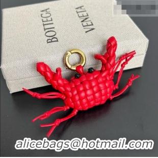 New Design Bottega Veneta Crab Charm with Hook 876856 Red 2026