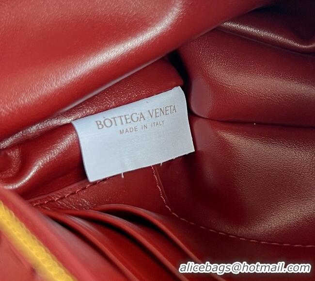 Big Discount Bottega Veneta Intrecciato Piccolo Medium Pouch 876625 Red 2026