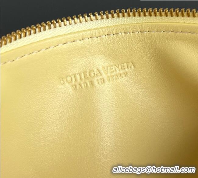 Inexpensive Bottega Veneta Intrecciato Piccolo Medium Pouch 876625 Yellow 2026