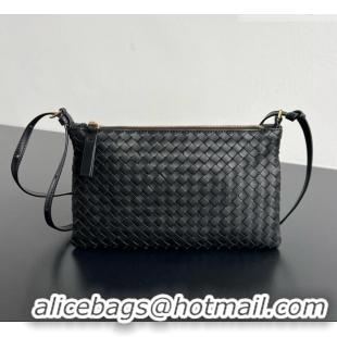 Best Product Bottega Veneta Intrecciato Piccolo Medium Pouch 876625 Black 2026