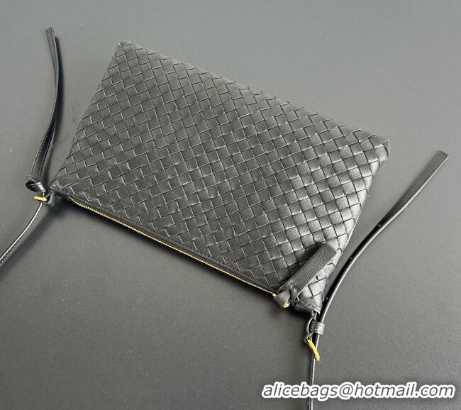 Best Product Bottega Veneta Intrecciato Piccolo Medium Pouch 876625 Black 2026