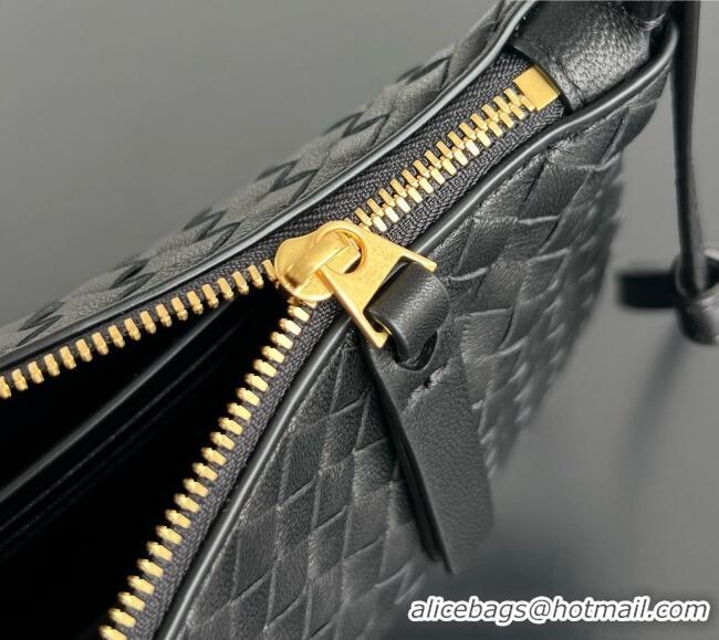Best Product Bottega Veneta Intrecciato Piccolo Medium Pouch 876625 Black 2026