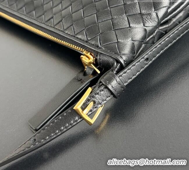 Best Product Bottega Veneta Intrecciato Piccolo Medium Pouch 876625 Black 2026