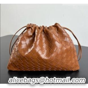 Buy Cheap Bottega Veneta Medium Dustbag in Intrecciato Leather 796728 Brown 2026