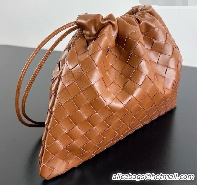 Buy Cheap Bottega Veneta Medium Dustbag in Intrecciato Leather 796728 Brown 2026