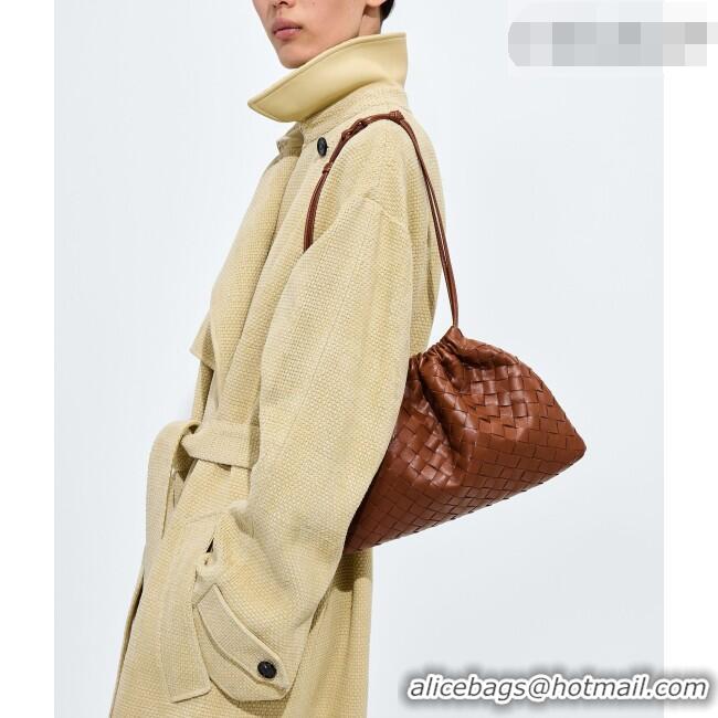 Buy Cheap Bottega Veneta Medium Dustbag in Intrecciato Leather 796728 Brown 2026
