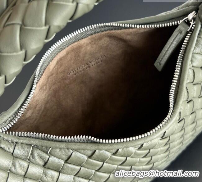 Best Price Bottega Veneta Small Veneta Hobo Bag in Intrecciato Leather 856736 Pickle Green 2026