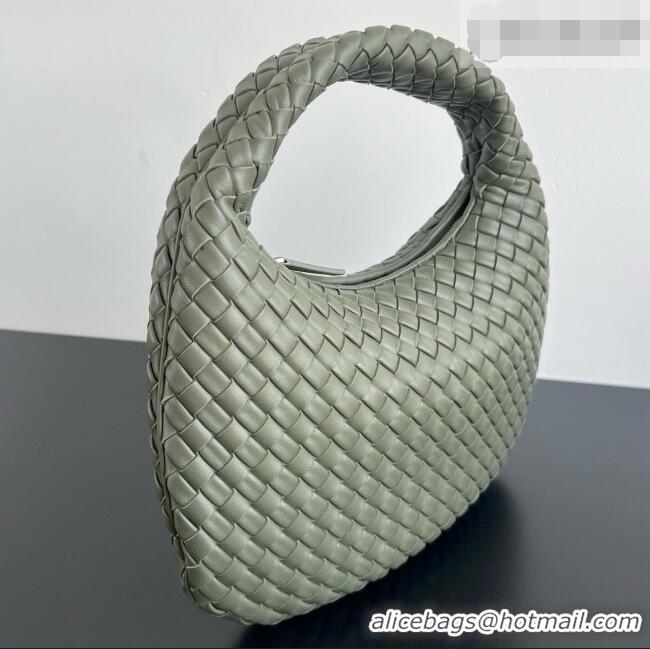 Best Price Bottega Veneta Small Veneta Hobo Bag in Intrecciato Leather 856736 Pickle Green 2026