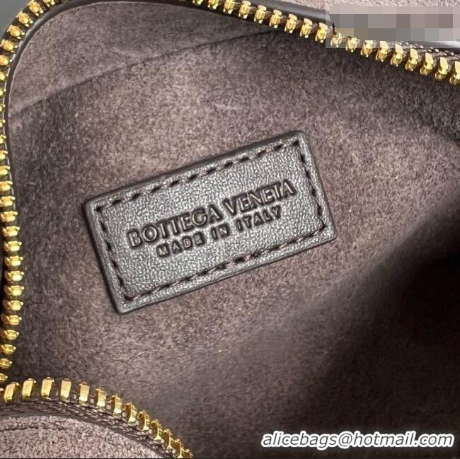 Famous Brand Bottega Veneta Small Nodo Pouch in Intrecciato Leather 876510 Fondant Brown 2026