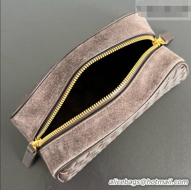 Famous Brand Bottega Veneta Small Nodo Pouch in Intrecciato Leather 876510 Fondant Brown 2026