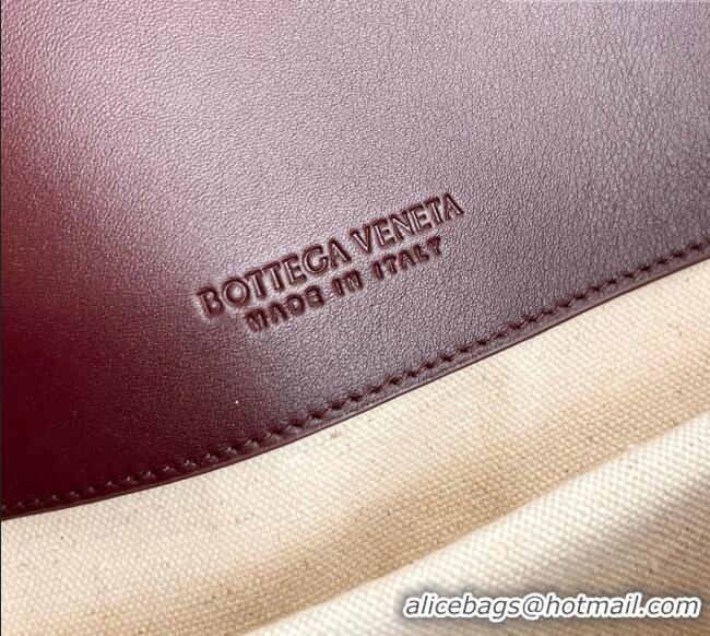Promotional Bottega Veneta Mens Back To School Backpack Bag in Intrecciato Leather 805971 Burgundy 2026