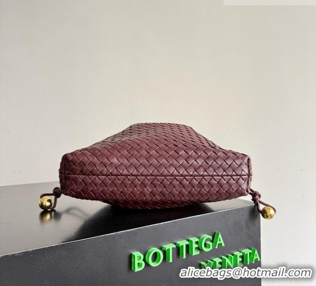 Traditional Specials Bottega Veneta Large Dustbag in Intrecciato Leather 868502 Burgundy 2026