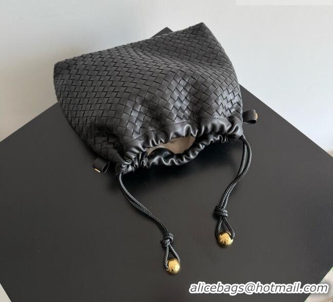 Shop Cheap Bottega Veneta Large Dustbag in Intrecciato Leather 868502 Black 2026