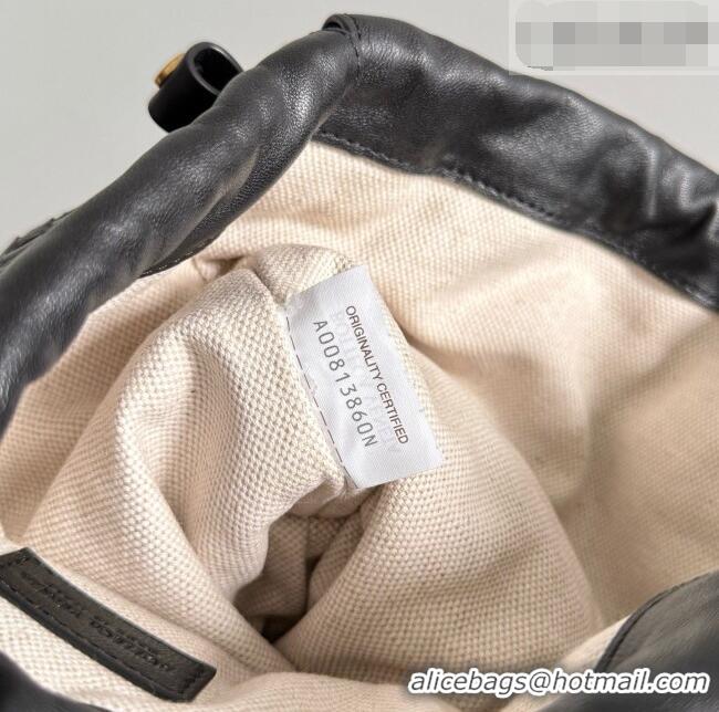 Shop Cheap Bottega Veneta Large Dustbag in Intrecciato Leather 868502 Black 2026