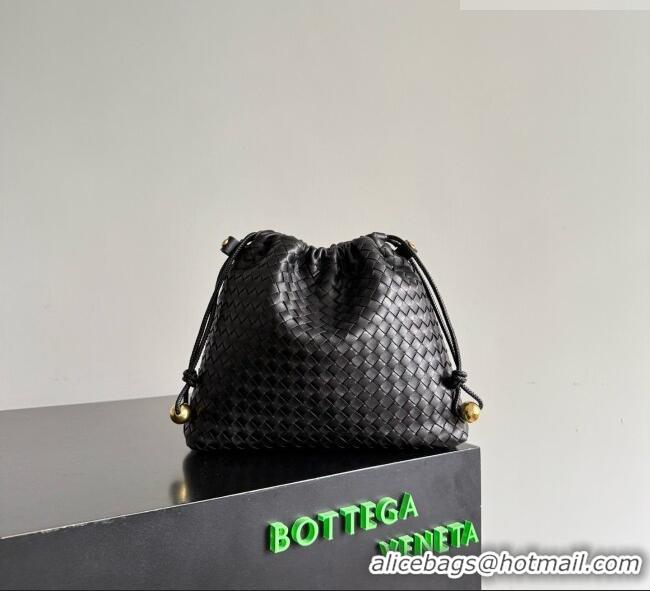 Shop Cheap Bottega Veneta Large Dustbag in Intrecciato Leather 868502 Black 2026