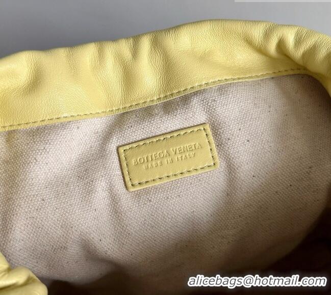 Good Taste Bottega Veneta Large Dustbag in Intrecciato Leather 868502 Yellow 2026