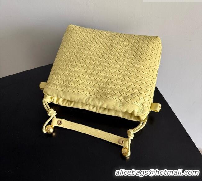 Good Taste Bottega Veneta Large Dustbag in Intrecciato Leather 868502 Yellow 2026