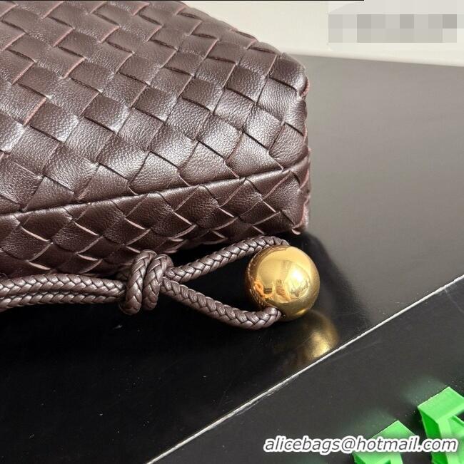 Luxury Cheap Bottega Veneta Large Dustbag in Intrecciato Leather 868502 Fondant Brown 2026