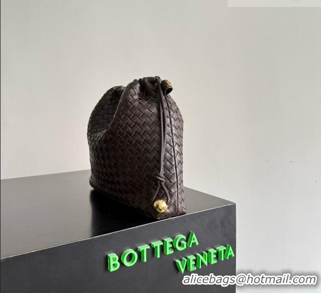 Luxury Cheap Bottega Veneta Large Dustbag in Intrecciato Leather 868502 Fondant Brown 2026