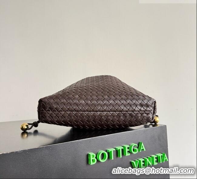 Luxury Cheap Bottega Veneta Large Dustbag in Intrecciato Leather 868502 Fondant Brown 2026