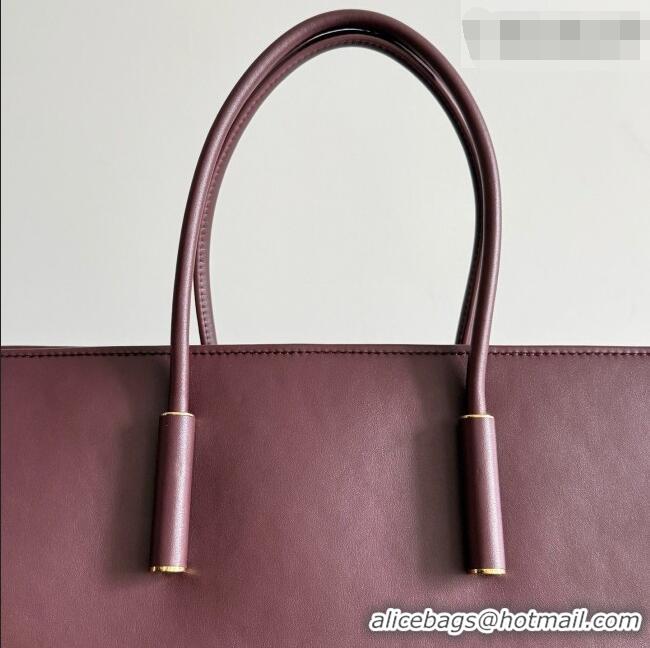 Classic Promotional Bottega Veneta Barbara Tote Bag in Smooth Leather 868327 Burgundy 2026